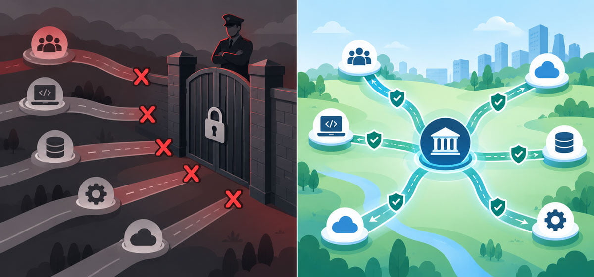 Illustration of governance concept