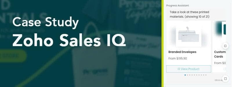 Case Study: Use Zoho SalesIQ to provide an AI-powered shopping assistant.